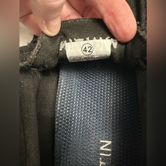 Whitin Men's Wide Minimalist Canvas Barefoot Slip-on Loafers Size 9 Black - Picture 5 of 5